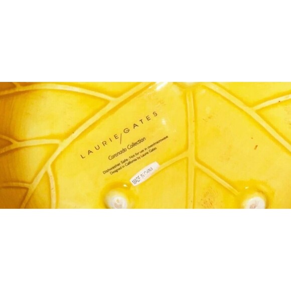 Laurie Gates Coronado Collection Plates Thanksgiving Leaf Platter Set 4 Holiday - Picture 9 of 11